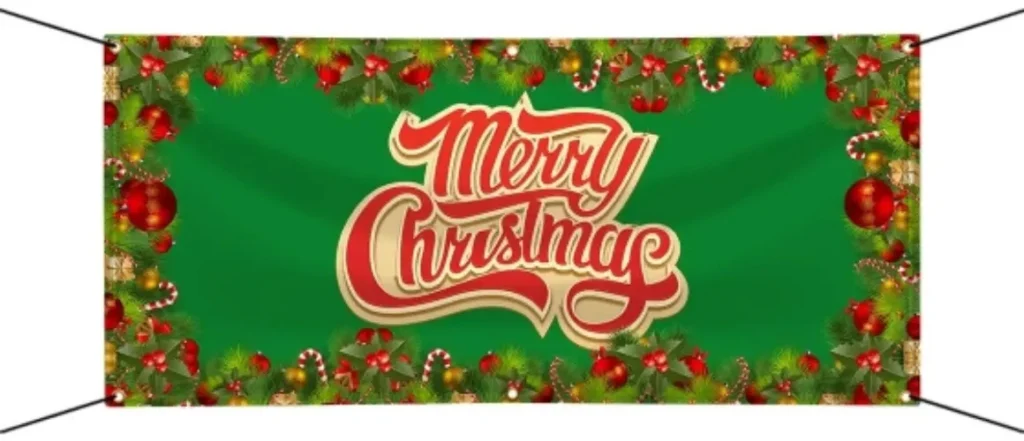 Custom Christmas Banners to Make Your Holiday Extra Special